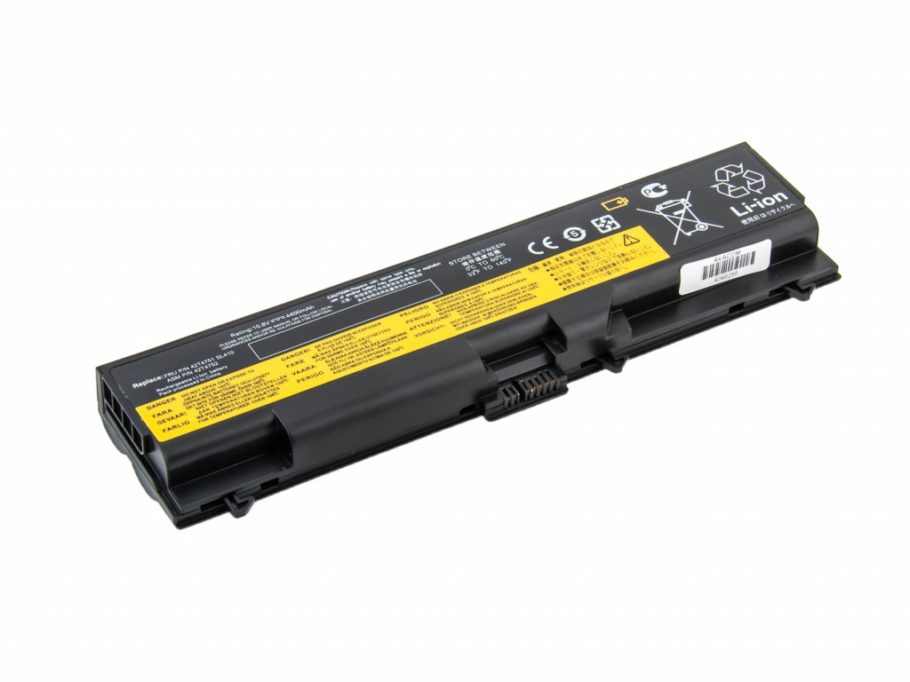 Baterie AVACOM NOLE-SL41-N22 pro Lenovo ThinkPad T410/SL510/Edge 14'', Edge 15'' Li-Ion 10,8V 4400mAh, NOLE-SL41-N22
