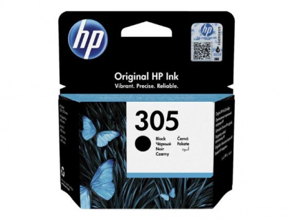 HP 305 Black Original Ink Cartridge, 3YM61AE#UUQ