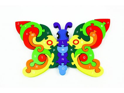 puzzle motýl
