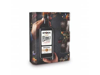Fernet Stock 0,5l dárkové balení