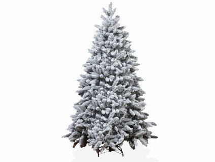 Vánoční stromek zasněžený DELUXE Viola 400 cm