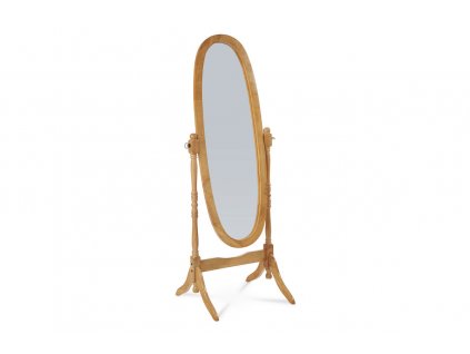 Zrcadlo dubový dekor 151 cm