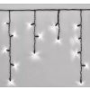 Vianočná svetelná reťaz s prevismi STUDENÁ BIELA 3 x 0,4 m - PROFI - spojovacia