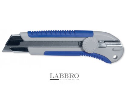 Nůž Blue Line s kovovou čepelí a upevňovacím šroubem Berner