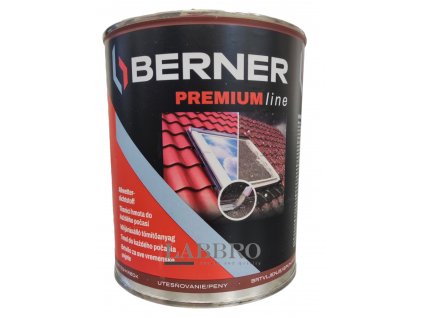 Berner 419780 Těsnicí tmel all-weather 750 ml, šedá, plechovka