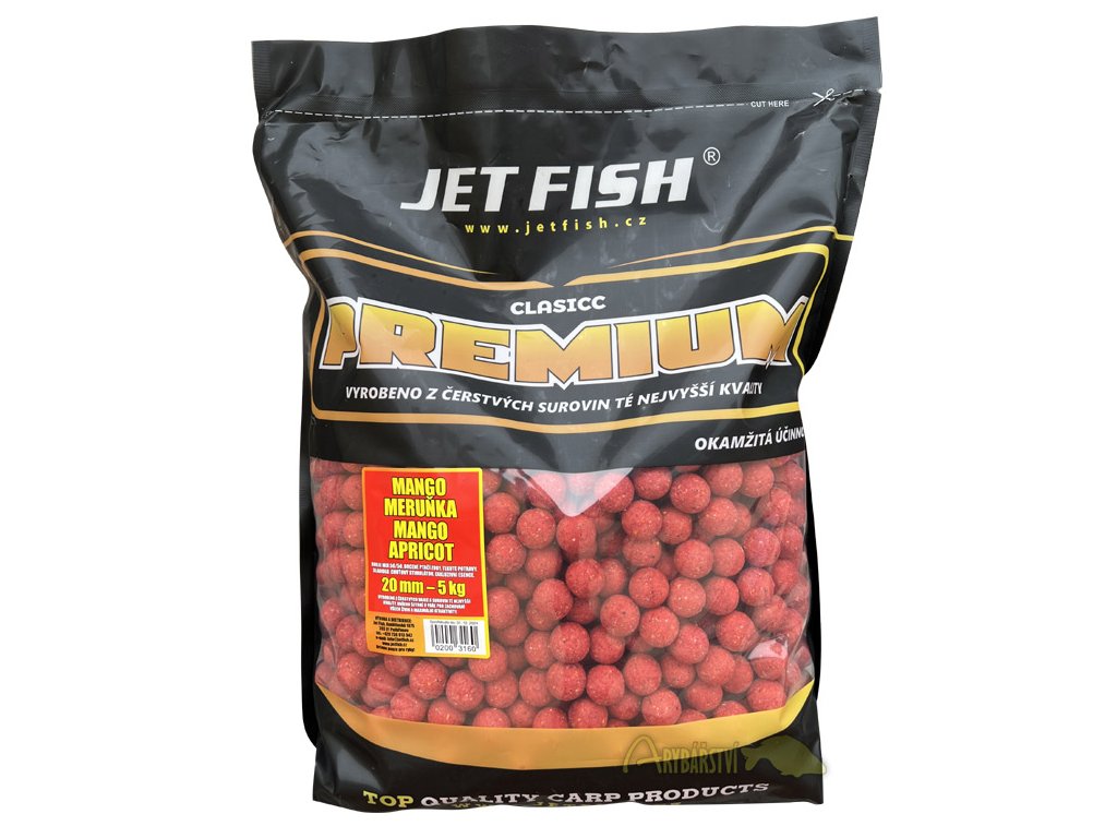 jet fish premium clasicc boilie 20 mm 5 kg