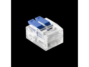 Spojka na káble 2PIN mini zacvakávacia modrá 0,75-4mm2, 450V/32A [OR-SZ-8017/2/100]