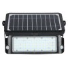 LED solárny reflektor 10W (1100 lm), čierny, IP65, 4000K