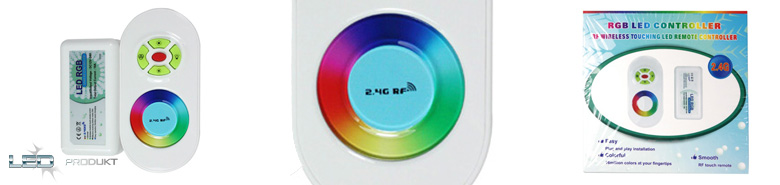 LED RGB ovládač RF9