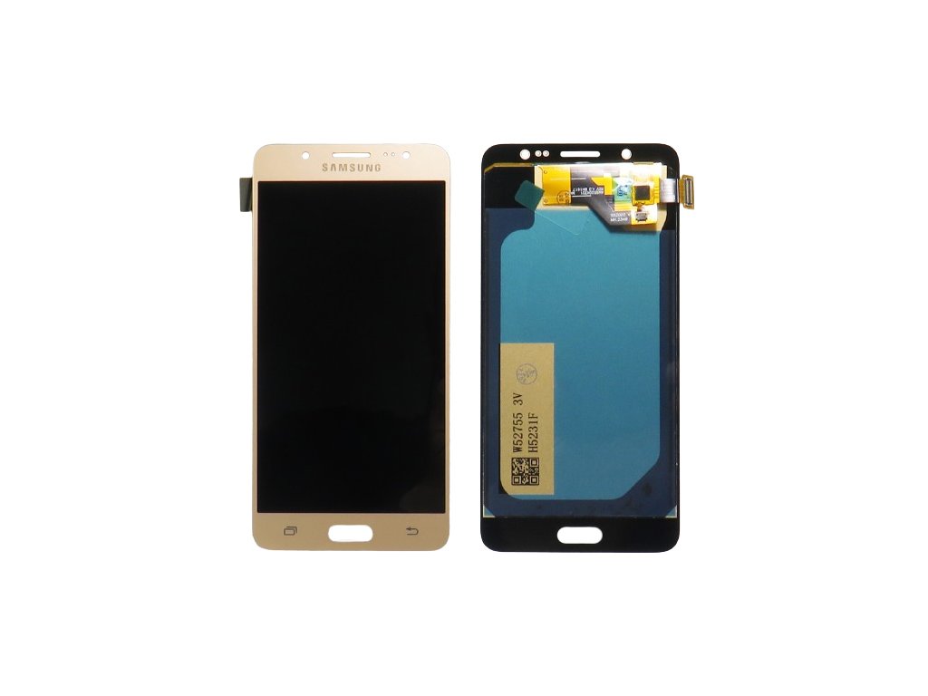Pót LCD képernyő Samsung Galaxy J5 2016 (j510) + arany érintőképernyő