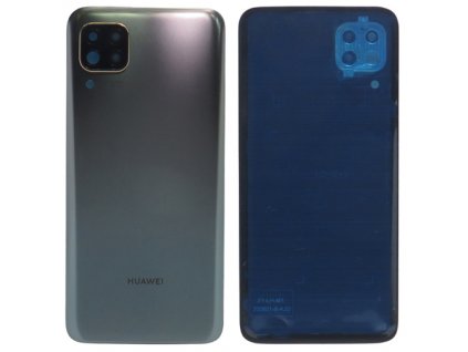 Huawei P40 Lite - Hátsó tok +fényképező tok, ezüst színű