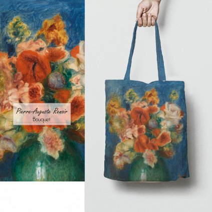 Taška Pierre Auguste Renoir Bouquet