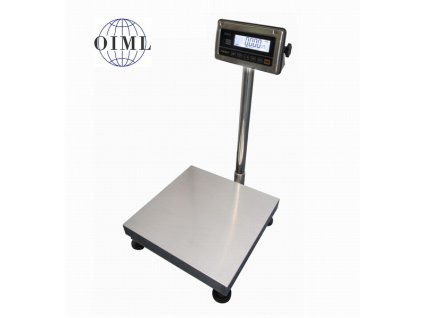 Váha můstková nerezová do 30kg 1T4040NNRWS/DR, 400x400mm, nerez-nerez (1 Váha bez ověření)