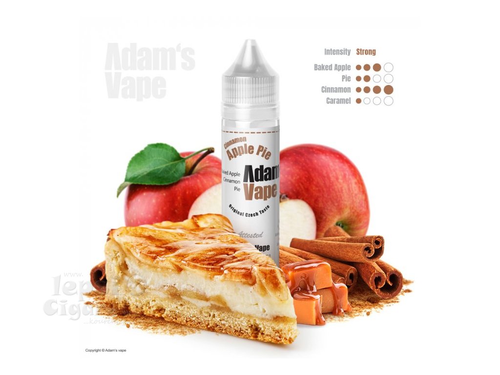 prichut adams vape shake and vape 12ml cinnamon apple pie