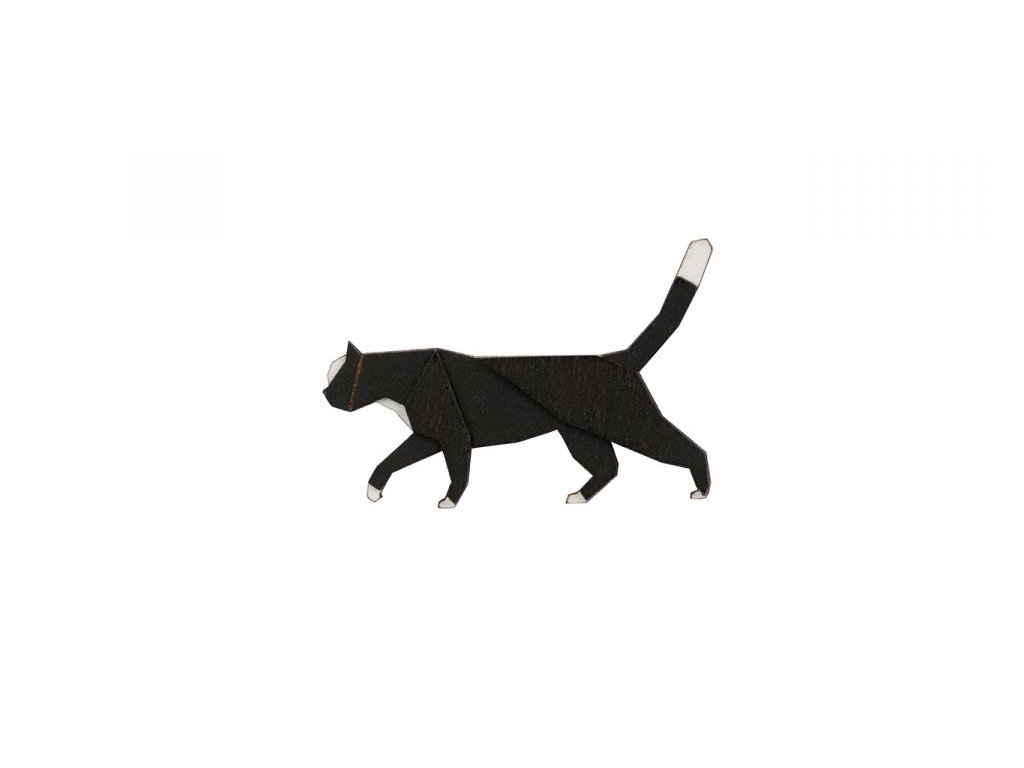 403440510 walking cat brooch