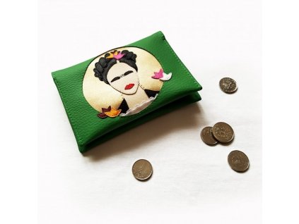 Zelená peněženka Frida Eatme
