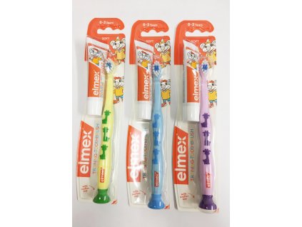 Elmex Zubní kartáček dětský cvičný 0-3roky