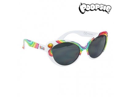 Sluneční brýle pro děti Poopsie Bílé