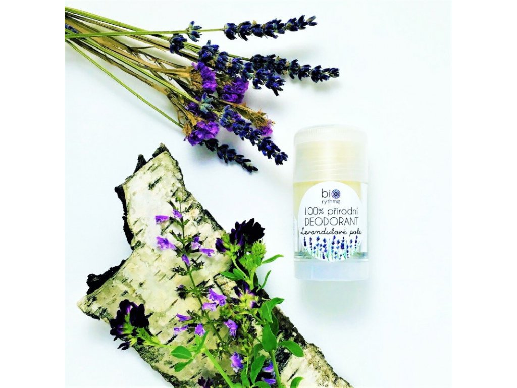 Biorythme - 100% přírodní deodorant Levandulové pole