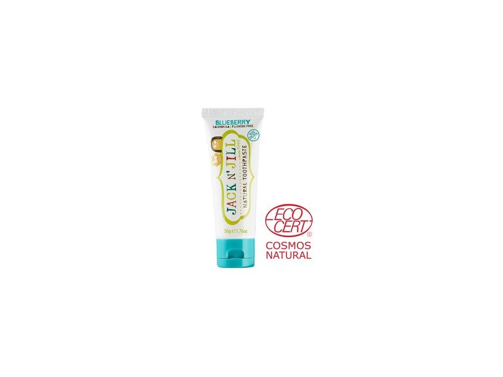 JACK N´JILL Přírodní dětská zubní pasta - borůvka 50 g