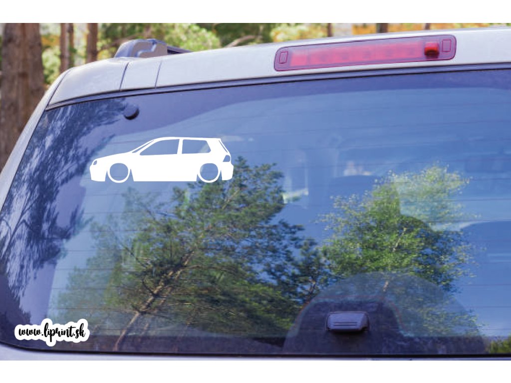 SEAT Ibiza (Farba Brúsený Hliník, Rozmer 50x30)