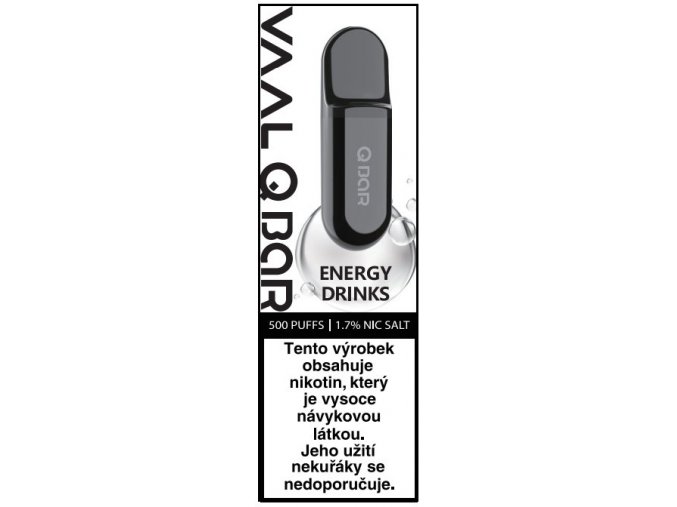 VAAL Q Bar by Joyetech - jednorázová elektronická cigareta 17mg Energy Drinks (energetický nápoj)