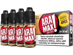 liquid aramax 4pack sahara tobacco 4x10ml3mg