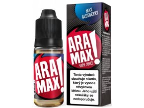 liquid aramax max blueberry 10ml12mg