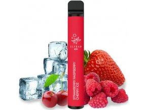 Elf Bar 600 elektronická cigareta Strawberry Raspberry Cherry Ice 20mg (jahoda, malina a třešeň)