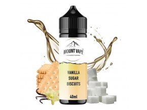 Mount Vape - Shake & Vape - Vanilla Sugar Biscuits - 40ml, produktový obrázek.