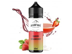 Mount Vape - Shake & Vape - Daiquiri Strawberry - 40ml, produktový obrázek.