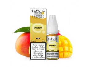 E-liquid Elfliq Salt 10ml / 20mg: Mango (Tropické mango)