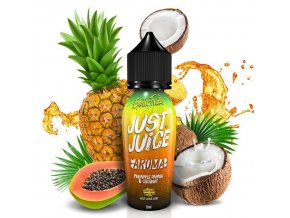 Just Juice - Shake & Vape - Pineapple, Papaya & Coconut (Ananas, Papája, Kokos) 20ml, produktový obrázek.