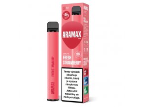 Aramax Bar 700 - Fresh Strawberry - 20mg, produktový obrázek.