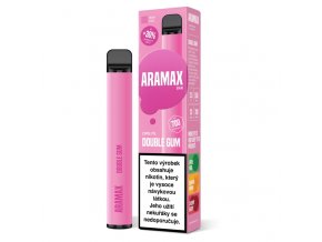 Aramax Bar 700 - Double Gum - 20mg, produktový obrázek.
