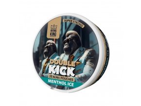 Aroma King Double Kick - NoNic sáčky - Mentol ICE - 10mg /g, produktový obrázek.
