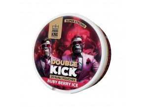 Aroma King Double Kick - NoNic sáčky - Ruby Berry ICE - 10mg /g, produktový obrázek.