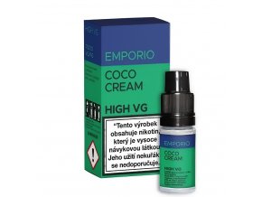 Liquid Emporio HIGH VG - Coco Cream - 10ml - 0mg