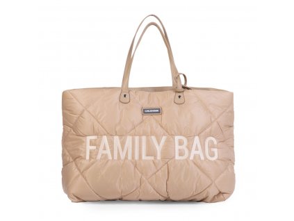 Cestovná taška Family Bag Puffered Beige | Childhome