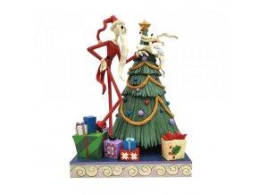 Disney Traditions - Decking the Halls (Santa Jack with Zero by Tree)