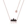 Disney The Lion King Crown Necklace Rose Gold DLRN205 400x