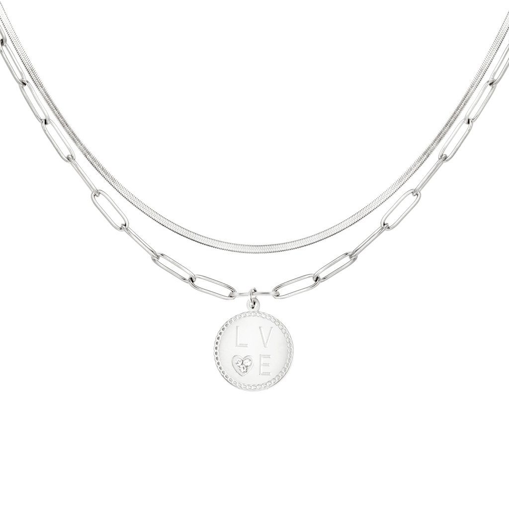 Dámský náhrdelník z chirurgické oceli ALINE 1