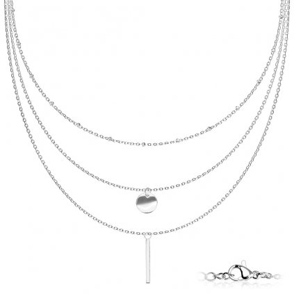Dámsky náhrdelník z chirurgickej ocele CINDY 1