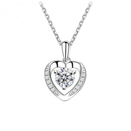 Dámský stříbrný náhrdelník AMINA 1