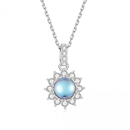 Dámský stříbrný náhrdelník SALEM 1
