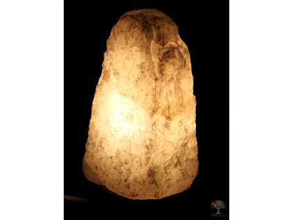 Křišťálová lampa elektrická 2 - 3 kg - #01 přírodní kámen