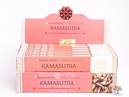 Vonné tyčinky Garden Fresh Premium Kamasutra - 12 ks - #38