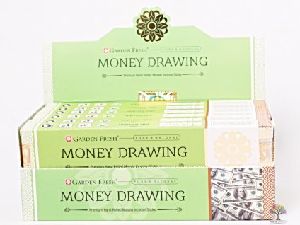 Vonné tyčinky Garden Fresh Premium Money Drawing - 12 ks - #47