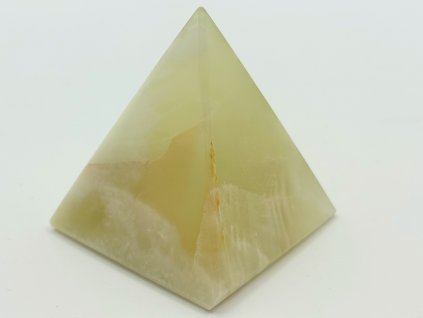 Aragonit pyramida 5 x 5 cm - TOP kvalita #K513 - leštěná aragonitová pyramida