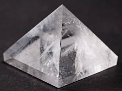 Křišťál pyramida 45 x 45 mm - TOP kvalita #K551